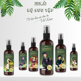 X3BT120M - Combo 3 Chai Xịt Tinh Dầu Vỏ Bưởi Da Xanh Mộc Ân Haircare 120ml