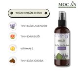 X3BLA120 - Combo 3 Chai Xịt Tinh Dầu Vỏ Bưởi Da Xanh & Tinh Dầu Oải Hương Mộc Ân Haircare 120ml Hỗ Trợ Giảm Rụng, Mọc Tóc Chăm Sóc Tóc