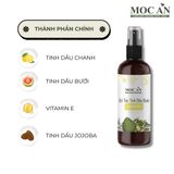 BLE120 - Xịt Tinh Dầu Vỏ Bưởi Da Xanh & Tinh Dầu Chanh Tươi Mộc Ân Haircare 120ml Hỗ Trợ Giảm Rụng, Mọc Tóc Chăm Sóc Tóc
