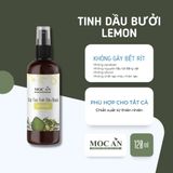 X3BLE120 - Combo 3 Chai Xịt Tinh Dầu Vỏ Bưởi Da Xanh & Tinh Dầu Chanh Tươi Mộc Ân Haircare 120ml Hỗ Trợ Giảm Rụng, Mọc Tóc Chăm Sóc Tóc