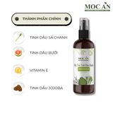 X3BLEG120 - Combo 3 Chai Xịt Tinh Dầu Vỏ Bưởi Da Xanh & Tinh Dầu Sả Chanh Mộc Ân Haircare 120ml Hỗ Trợ Giảm Rụng, Mọc Tóc Chăm Sóc Tóc