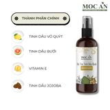 X3BMA120 - Combo 3 Chai Xịt Tinh Dầu Vỏ Bưởi Da Xanh & Tinh Dầu Vỏ Quýt Mộc Ân Haircare 120ml Hỗ Trợ Giảm Rụng, Mọc Tóc Chăm Sóc Tóc