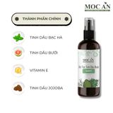 X5BMI120 - Combo 5 Chai Xịt Tinh Dầu Vỏ Bưởi Da Xanh & Tinh Dầu Bạc Hà Mộc Ân Haircare 120ml Hỗ Trợ Giảm Rụng, Mọc Tóc Chăm Sóc Tóc