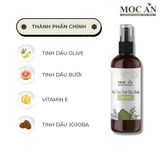 Combo 2 Chai Dầu Xịt Bưởi Tinh Dầu Bưởi Da Xanh 120ml & 1 Chai Dầu Xịt Bưởi Tinh Dầu Ôliu 120ml Mộc Ân Haircare Dưỡng Tóc Chăm Sóc Tóc
