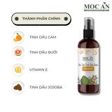 X3BOR120 - Combo 3 Chai Xịt Tinh Dầu Vỏ Bưởi Da Xanh & Tinh Dầu Cam Ngọt Mộc Ân Haircare 120ml Hỗ Trợ Giảm Rụng, Mọc Tóc Chăm Sóc Tóc