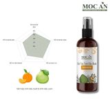 BOR120 - Xịt Tinh Dầu Vỏ Bưởi Da Xanh & Tinh Dầu Cam Ngọt Mộc Ân Haircare 120ml Hỗ Trợ Giảm Rụng, Mọc Tóc Chăm Sóc Tóc