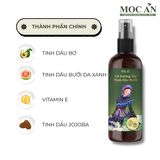 Combo 2 Chai Dầu Xịt Bưởi Tinh Dầu Bưởi Da Xanh 120ml & 1 Chai Dầu Xịt Bưởi Tinh Dầu Ôliu 120ml Mộc Ân Haircare Dưỡng Tóc Chăm Sóc Tóc