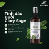 BCL120 - Xịt Tinh Dầu Vỏ Bưởi Da Xanh & Tinh Dầu Xô Thơm Mộc Ân Haircare 120ml Hỗ Trợ Giảm Rụng, Mọc Tóc Chăm Sóc Tóc