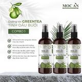 X3BGR120 - Combo 3 Chai Xịt Tinh Dầu Vỏ Bưởi Da Xanh & Tinh Dầu Trà Xanh Mộc Ân Haircare 120ml Hỗ Trợ Giảm Rụng, Mọc Tóc Chăm Sóc Tóc