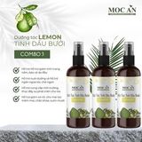 X3BLE120 - Combo 3 Chai Xịt Tinh Dầu Vỏ Bưởi Da Xanh & Tinh Dầu Chanh Tươi Mộc Ân Haircare 120ml Hỗ Trợ Giảm Rụng, Mọc Tóc Chăm Sóc Tóc