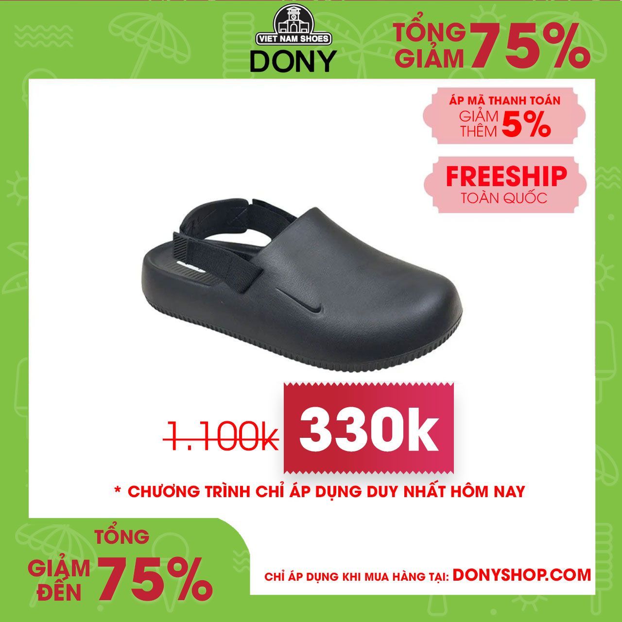 Giày Sandal Nike Calm Mules