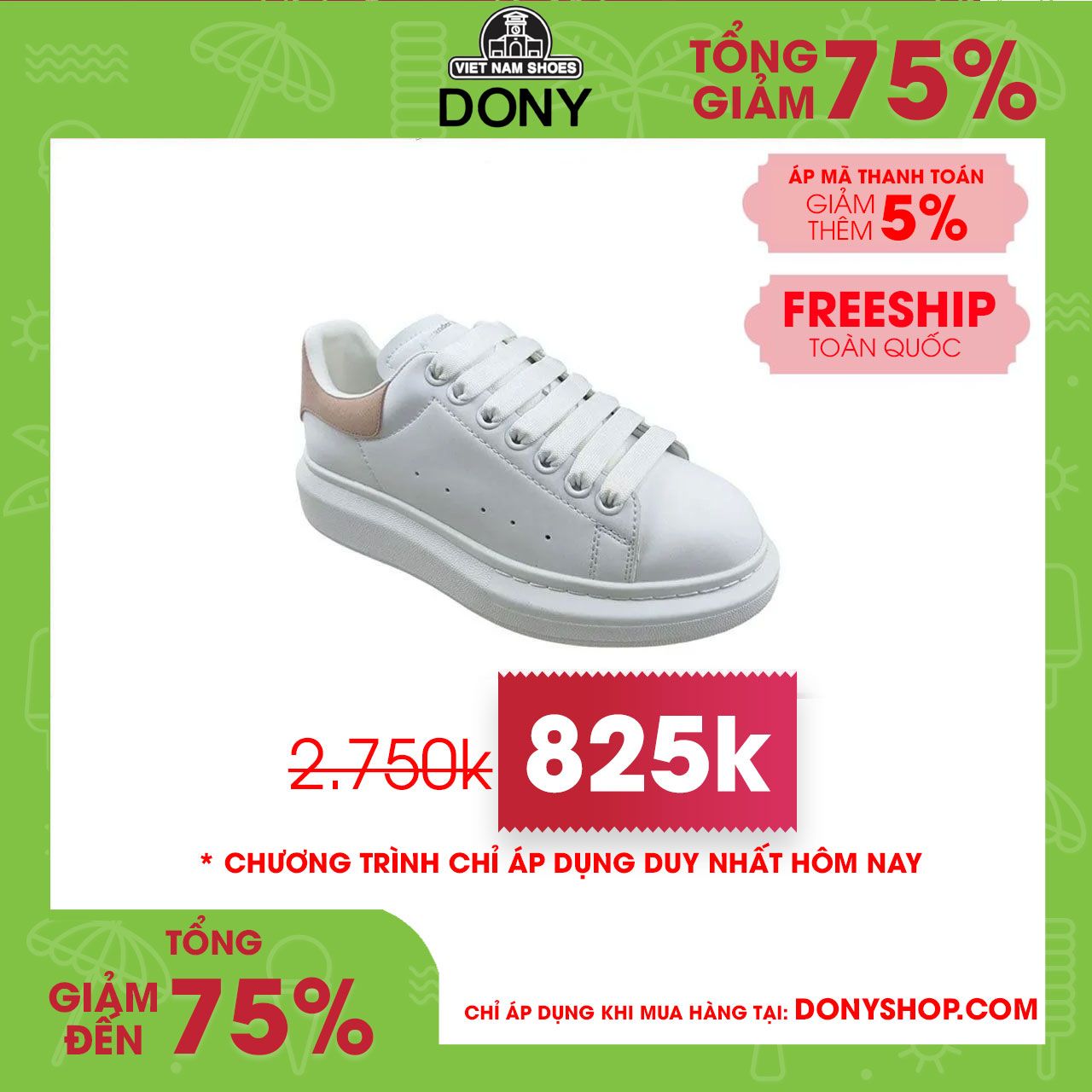 Giày Sneaker Unisex Alexander McQueen
