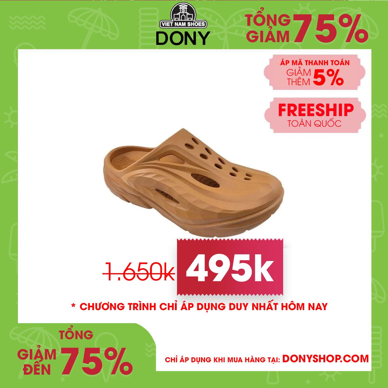Giày Hở Gót Hoka Ora Recovery Mules