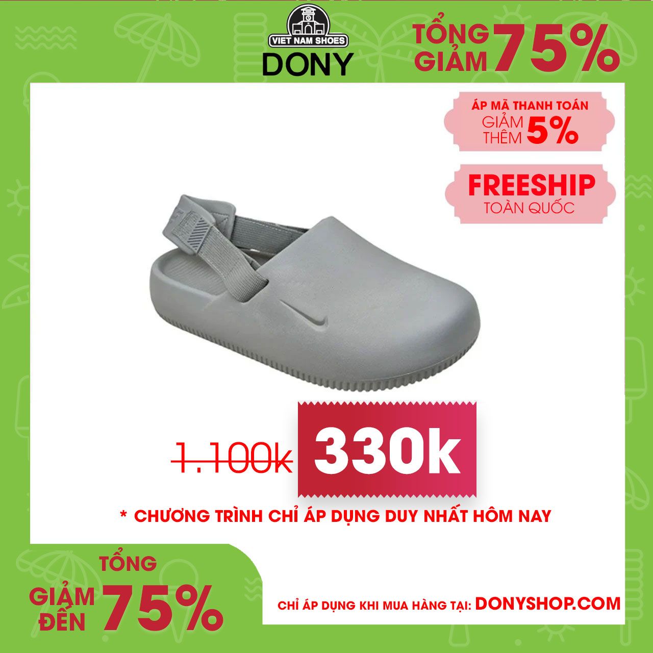 Giày Sandal Nike Calm Mules