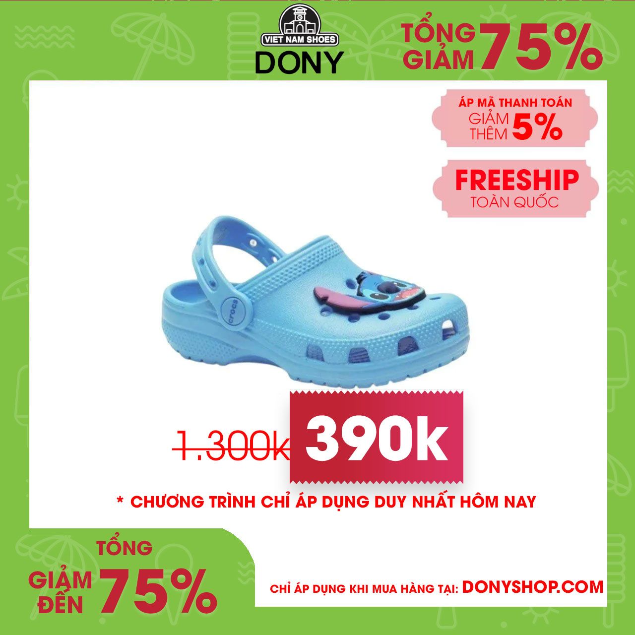 Crocs Disney Stitch Classic Clog