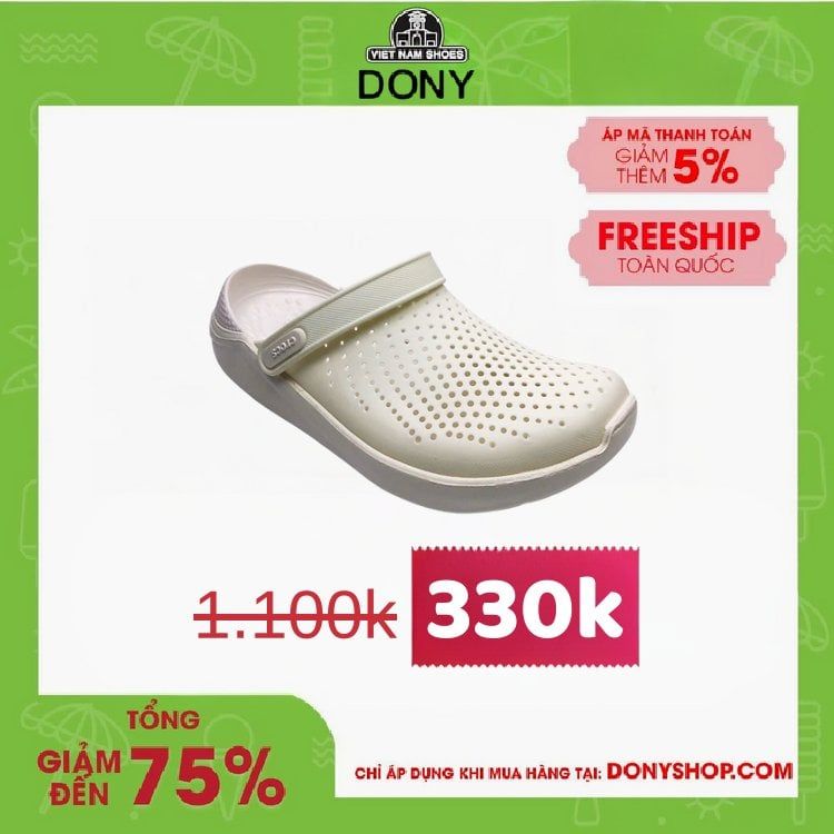 Dép sục Crocs Clog Literide