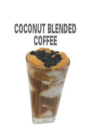 Coconut blended coffee