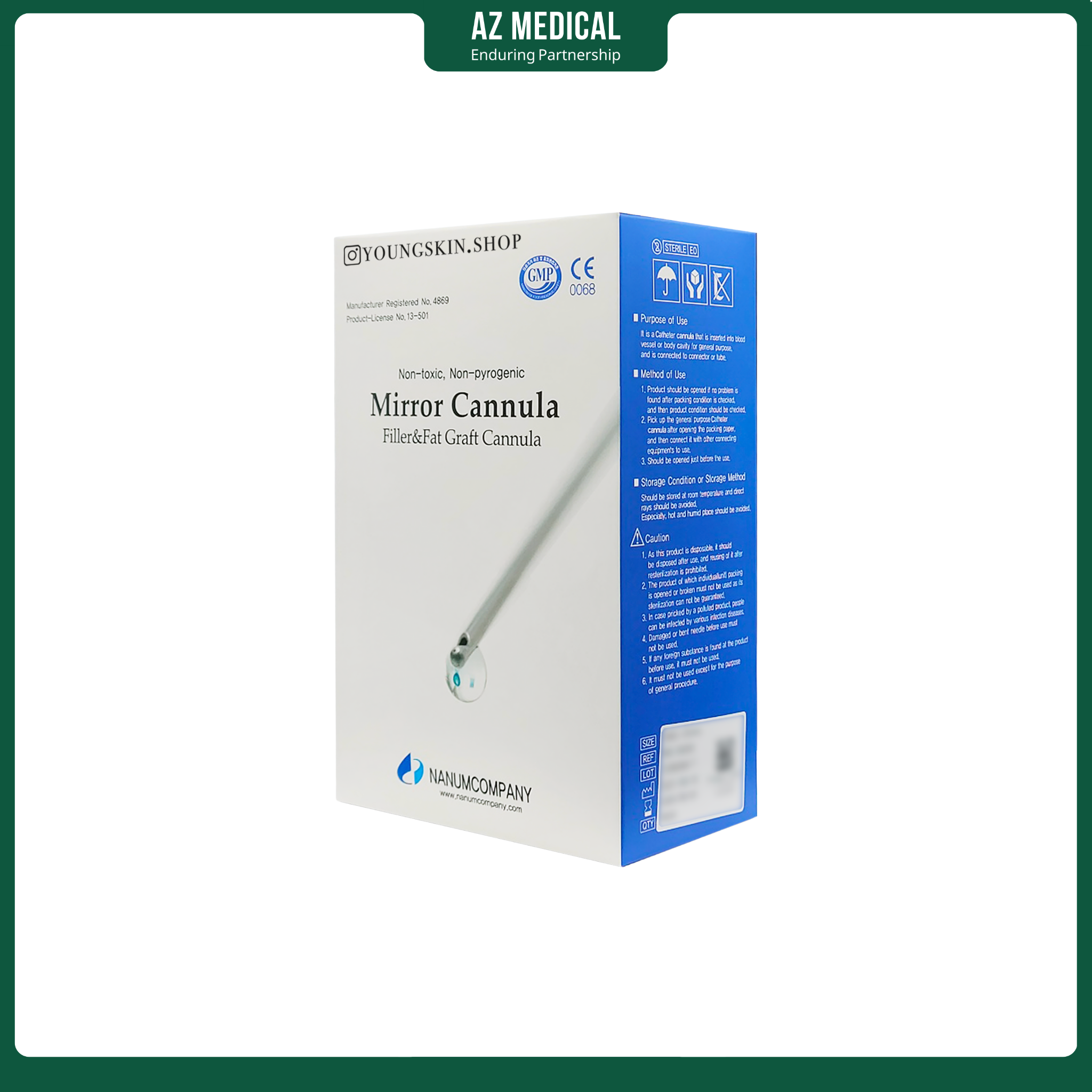  Kim đầu tù Cannula - Blunt needle 