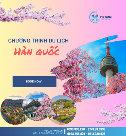 HÀ NỘI - SEOUL-NAMI- EVERLAND-PAINTER SHOW 5N4D(BAY TRƯA VỀ SÁNG)