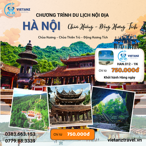 CHÙA HƯƠNG - ĐỘNG HƯƠNG TÍCH (VỀ TRONG NGÀY)