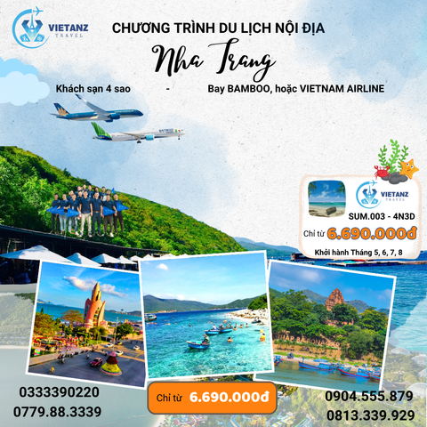 NHA TRANG 4N3D (BAY VNA)