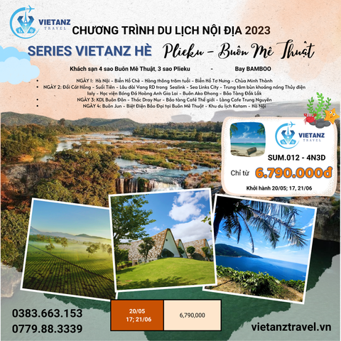 BUÔN MÊ THUỘT - PLEIKU 4N3D