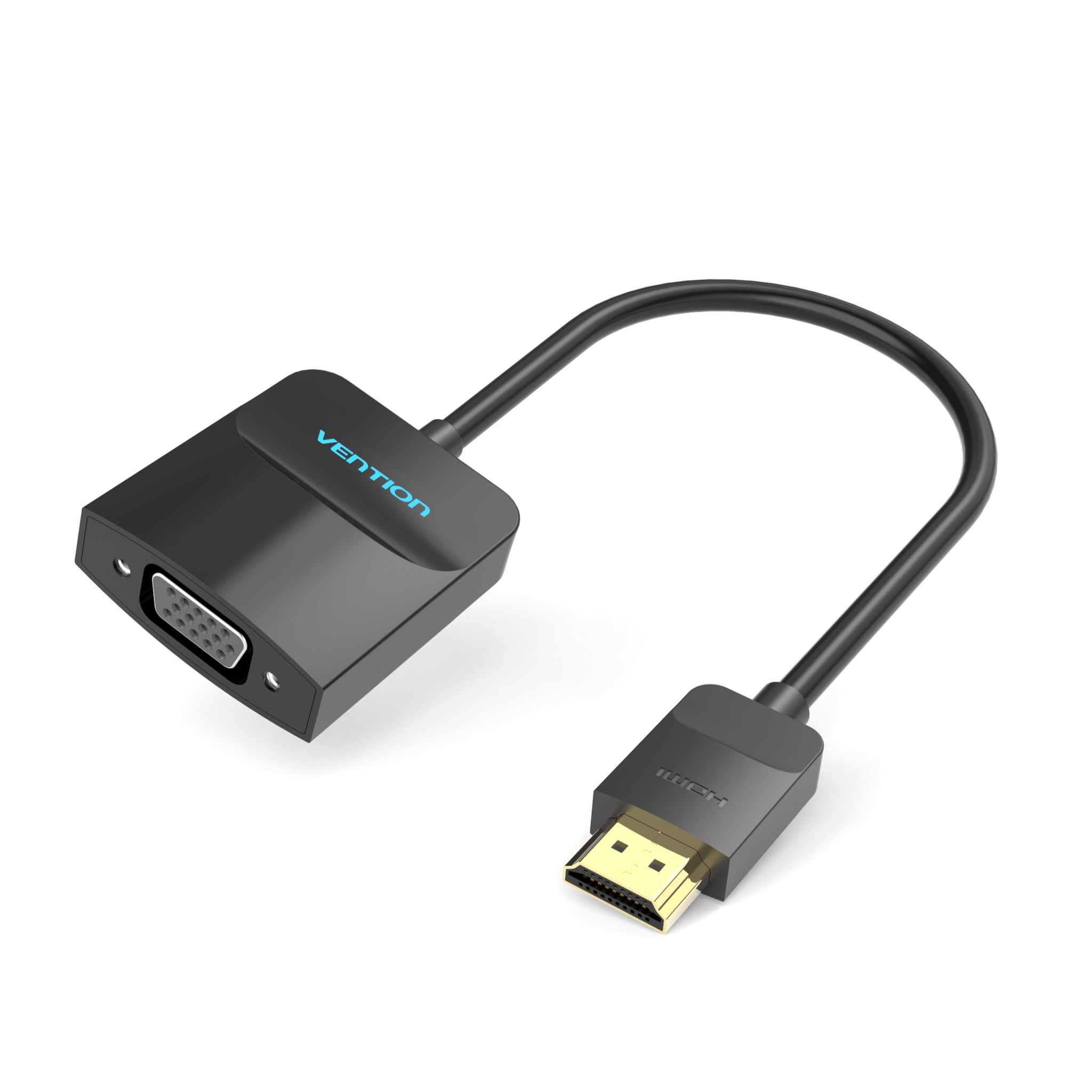 Hub Chuyển Đổi Kết Nối HDMI to VGA VENTION ACF-BB (1080p@60Hz)