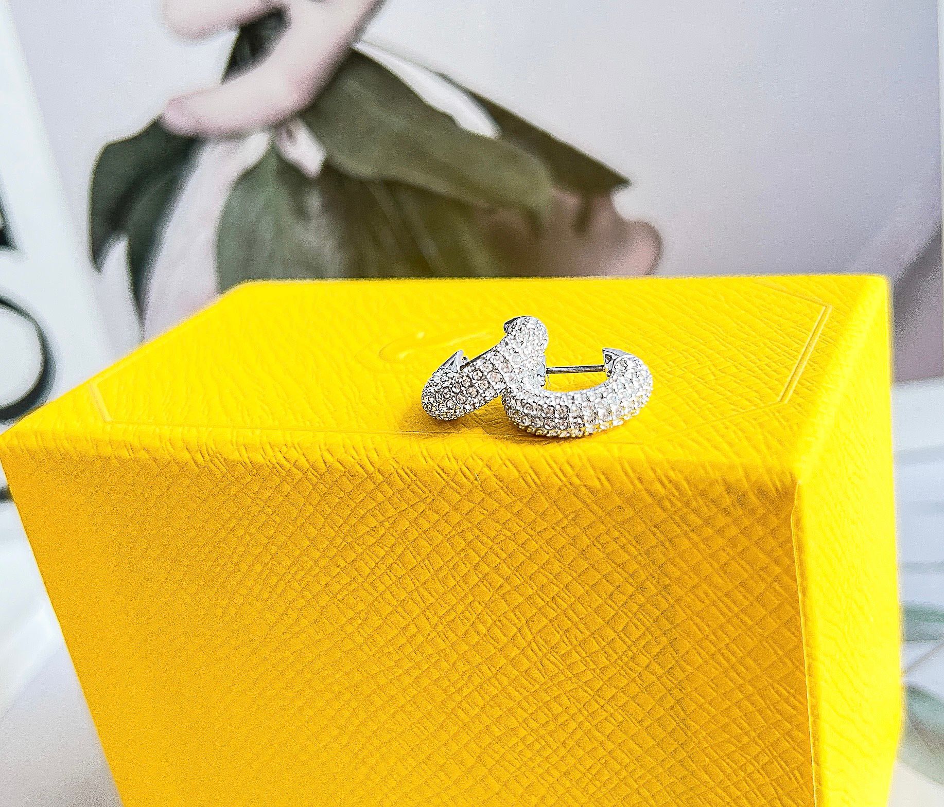 Khuyên tai Swarovski Dextera - Swarovski Dextera hoop earrings Small