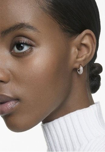 Khuyên tai Swarovski Dextera - Swarovski Dextera hoop earrings Small