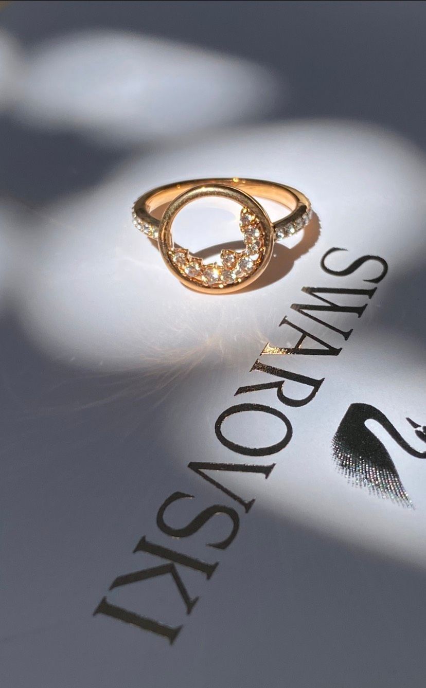 Nhẫn Swarovski North size 52 - Swarovski North Motif Rose Gold Plated Ring, Size 52