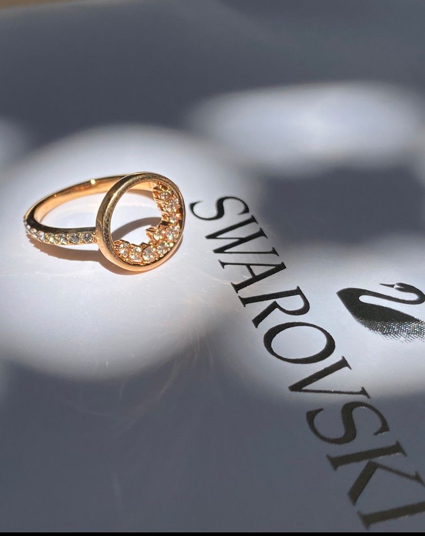 Nhẫn Swarovski North size 52 - Swarovski North Motif Rose Gold Plated Ring, Size 52