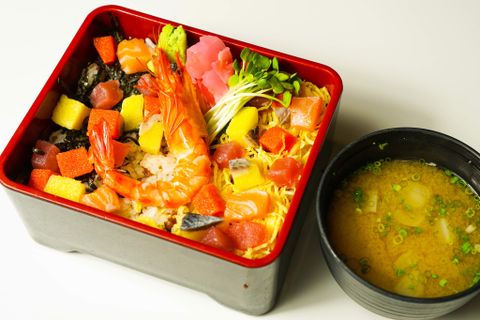 海鮮ちらし寿司丼 / Chirashi Bowl | Cơm Sushi  Tổng hợp