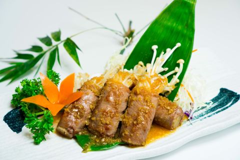 えのき牛肉巻き/ Enoki Beef Rolls | Thịt Bò Mỹ Cuốn Nấm Kim Châm