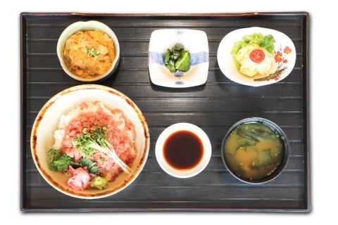 ねぎとろ丼/ Mashed Tuna with Spring Onion | Cơm cá ngừ bằm nhuyễn