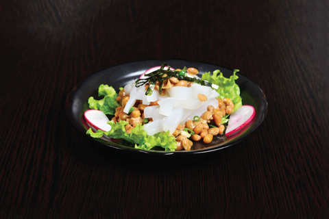いか納豆/ Fremented Soybeans with Squid | Tương hột Nhật Bản với mực sống