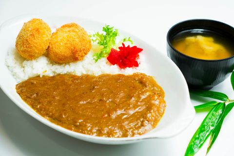 コロッケカレー/ Potato Croquette Curry Rice | Cà Ri & Khoai Tây Nghiền Thịt Heo Chiên Xù