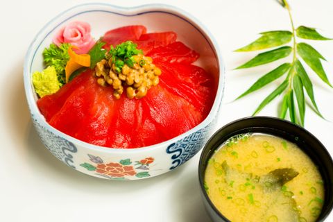 まぐろ納豆丼 / Tuna & Natto Rice Bowl | Cơm Cá Ngừ & Đậu Tương Lên Men