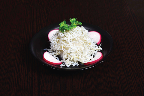 しらすおろし/ Anchovies with grated radish | Cá cơm với củ cải mài