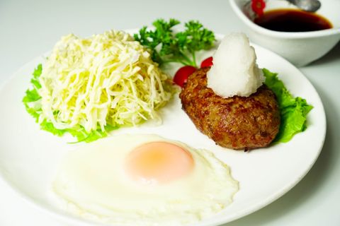 和風ハンバーグ / Japanese Hamburger Steak | Hamburger Thịt Bò Với Sốt Shoyu