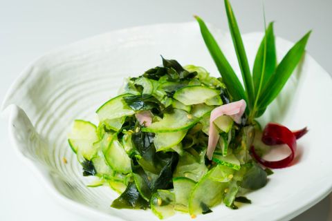 ワカメときゅうりの酢の物 / Seaweed Cucumber Salad | Salad Rong Biển & Dưa Leo