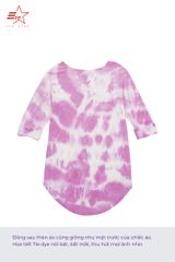 ECOSTAR, t-shirt tie dye , cổ tròn, Pink,TW-010-M1-I0000