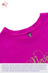 ECOSTAR, t-shirt garment dye , cổ tròn, Pink,TW-001-M1-I0001