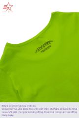 ECOSTAR, t-shirt garment dye , cổ tròn, Green,TW-003-M4-I0003