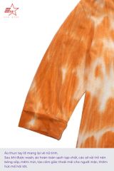 ECOSTAR, t-shirt tie dye , cổ tròn, Orange,TW-010FS-M1-I0000