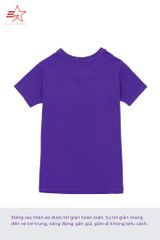ECOSTAR, t-shirt garment dye , cổ tim, Purple,TW-002-M1-I0002