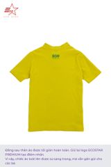 ECOSTAR, t-shirt garment dye , cổ trụ, Yellow,TB-008-M4-I0001