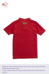 ECOSTAR, t-shirt garment dye , cổ trụ, Red,TB-008-M5-I0001