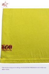 ECOSTAR, t-shirt garment dye , cổ tròn, Yellow,TB-007-M1-I0002