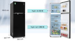 Tủ lạnh Samsung Inverter 236 lít RT22M4032BY/SV