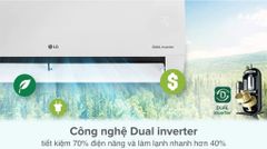 Điều hòa LG 2 chiều Inverter 1.5HP-12.000BTU B13END1